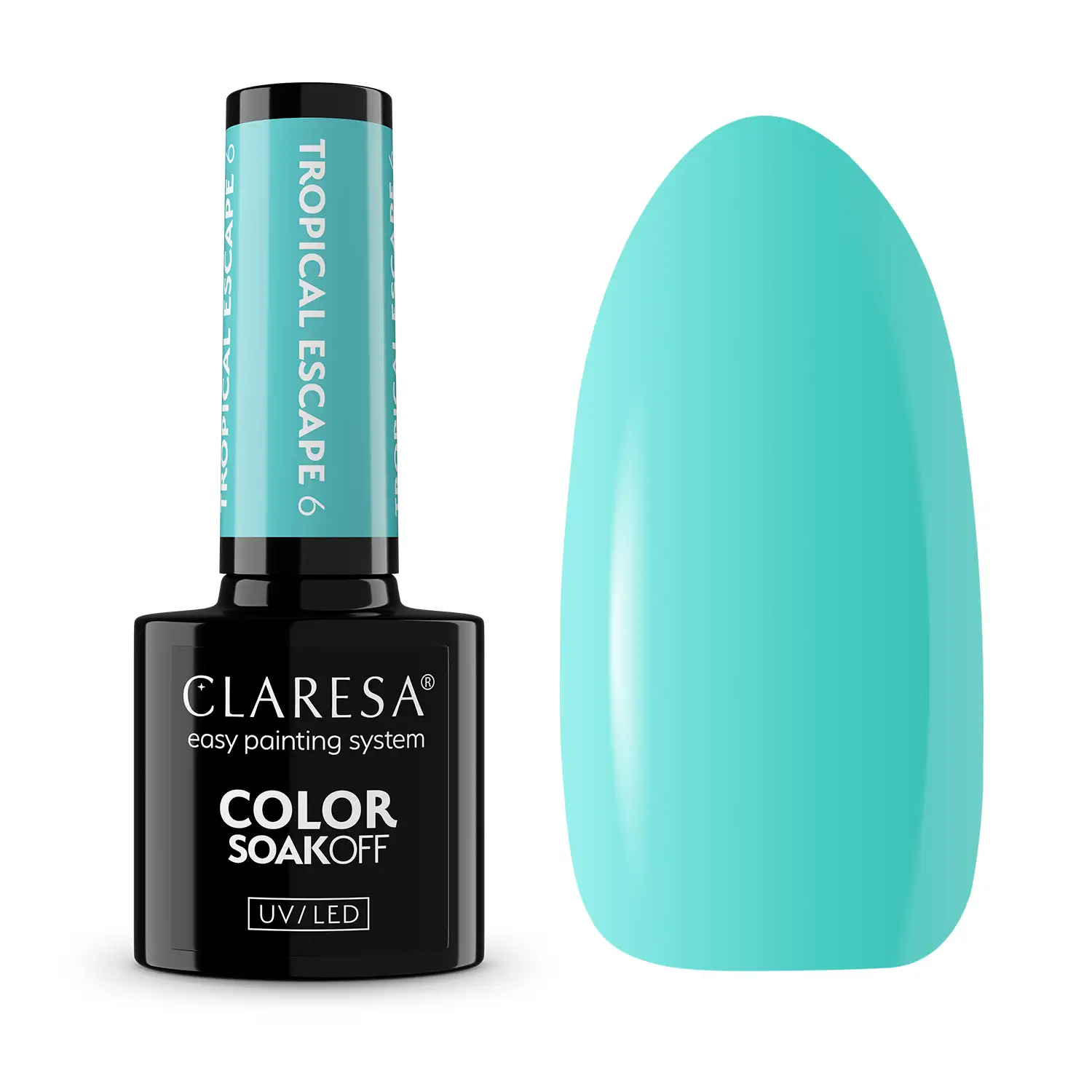 Claresa Lakier hybrydowy Tropical Escape 6 5g