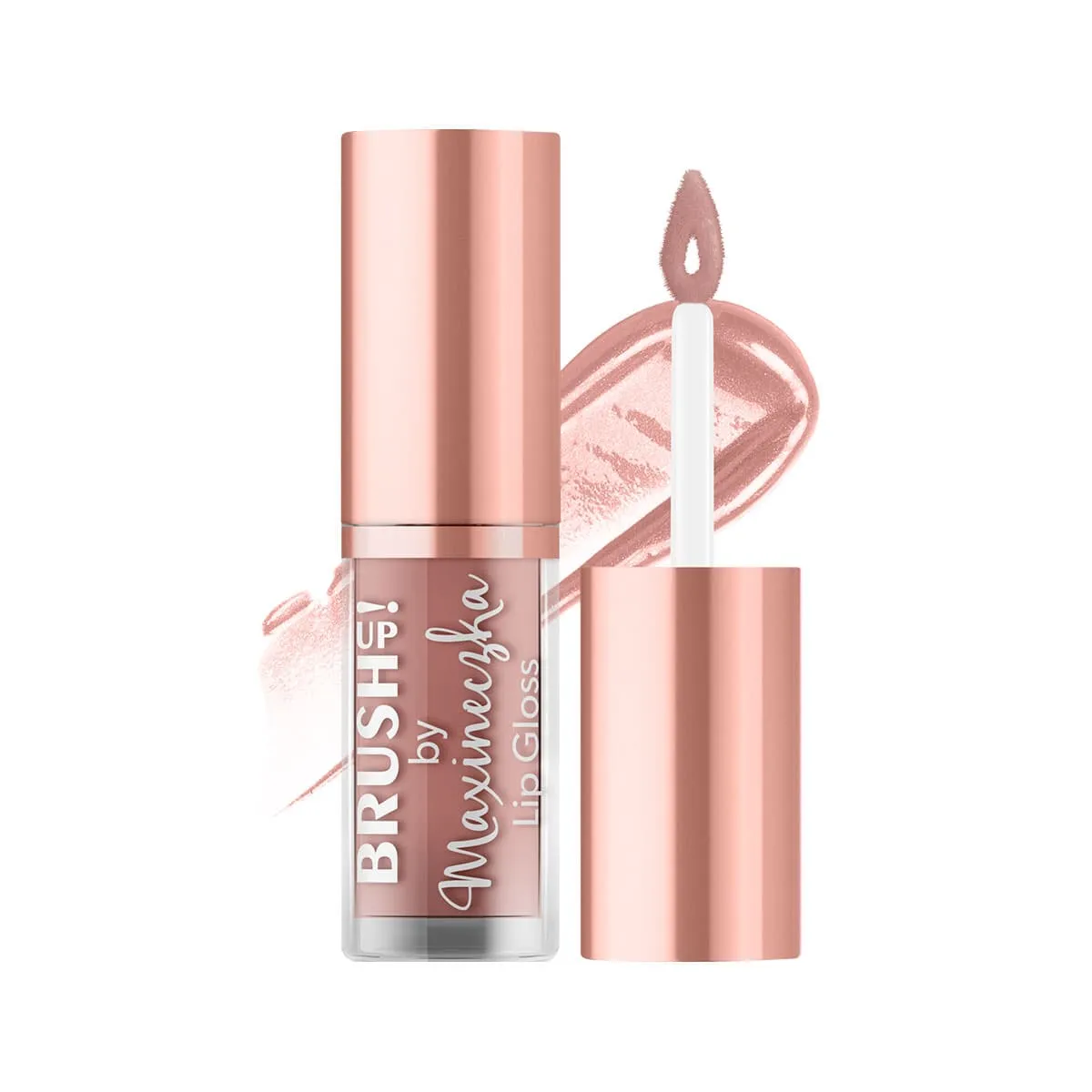 Błyszczyk do ust: 03 caramel nude 3,8g Brushup! by Maxineczka