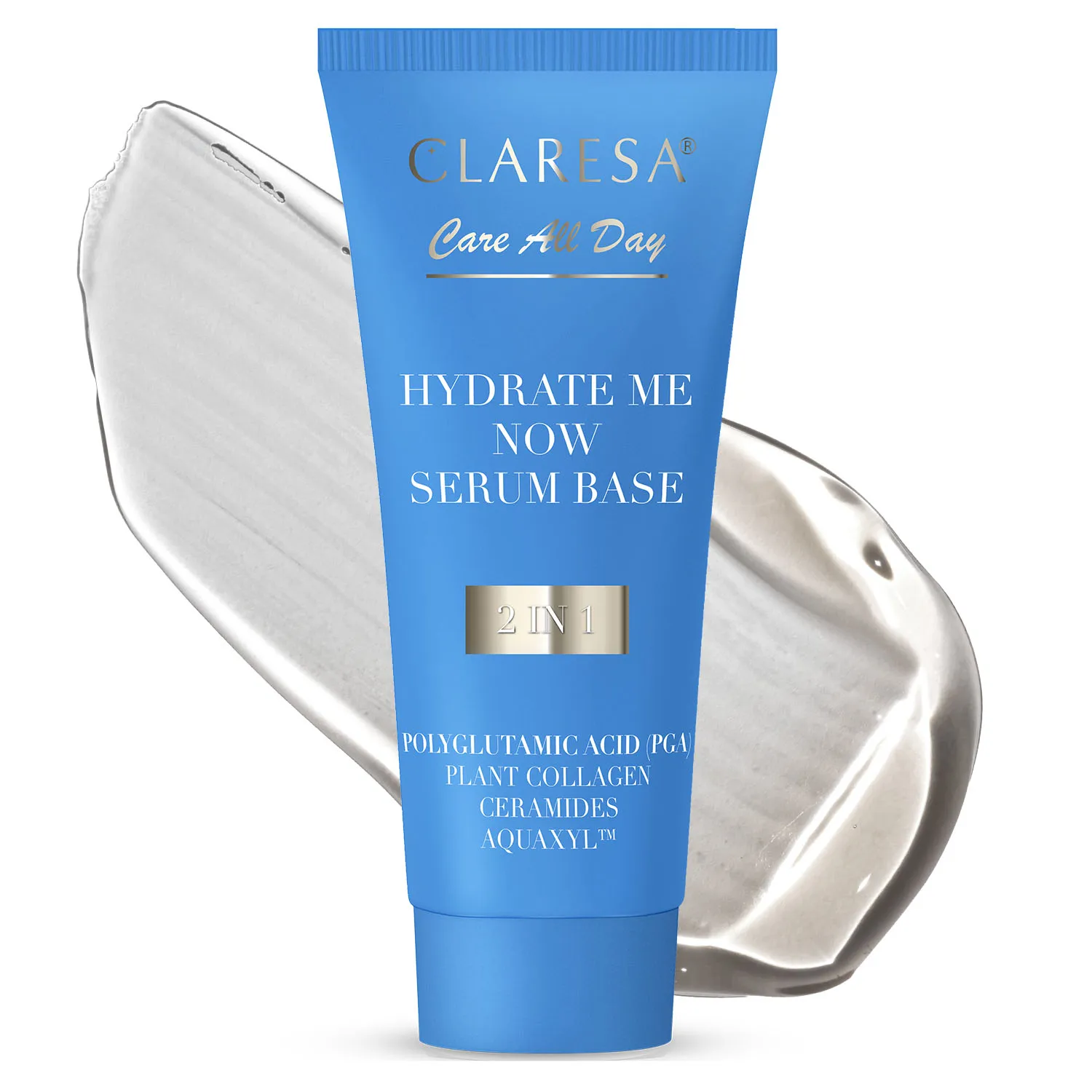 CLARESA Care All Day HYDRATE ME NOW SERUM BASE nawadniająca serum baza do twarzy, 30ml