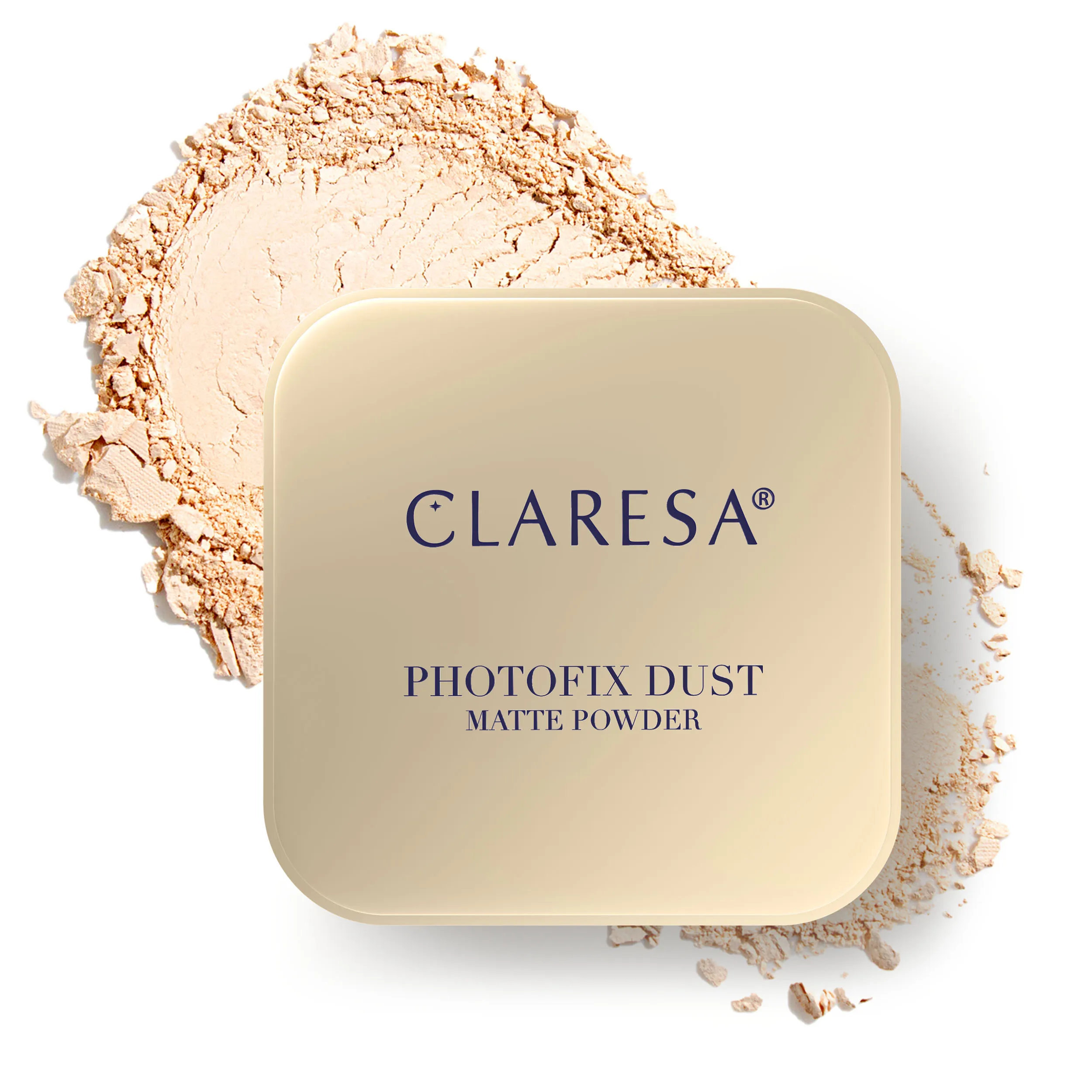 CLARESA PHOTOFIX DUST MATTE POWDER puder sypki matujący UNIVERSAL, 8g