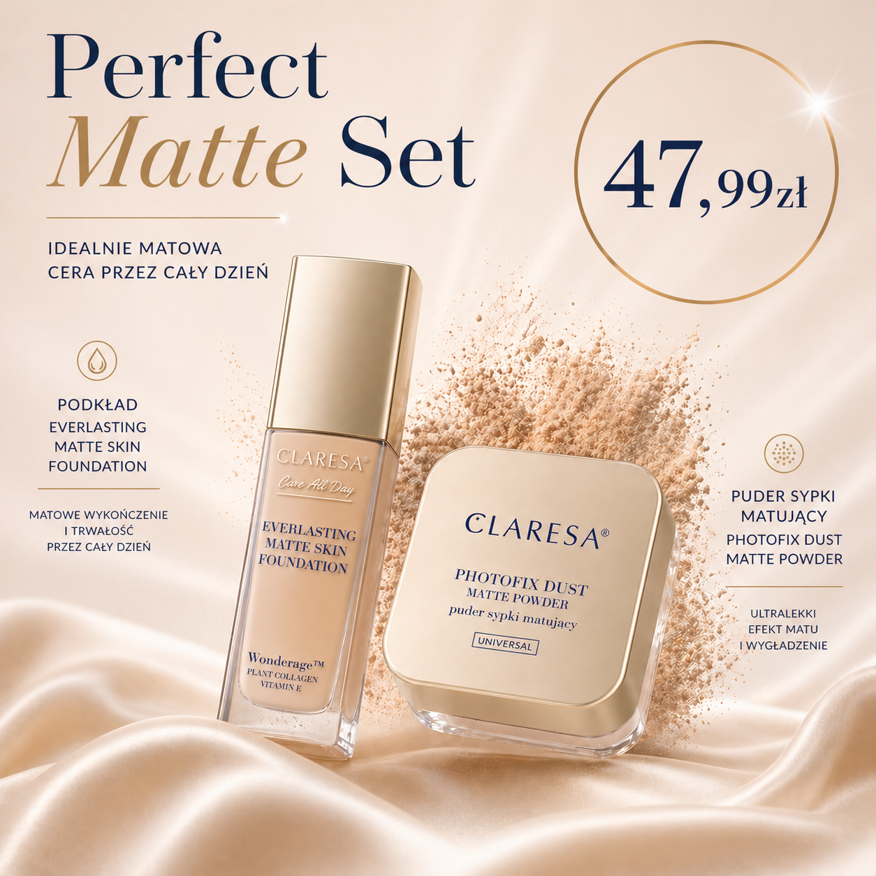 Perfect Matte Set - zestaw do matowego makijażu
