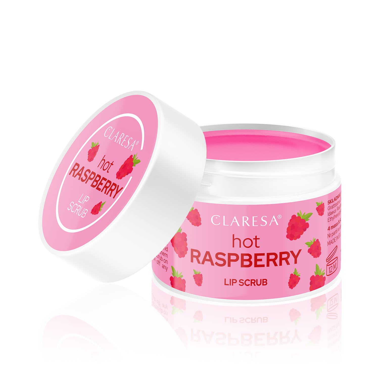 Claresa Peeling do ust saucy lips HOT RASPBERRY 15g