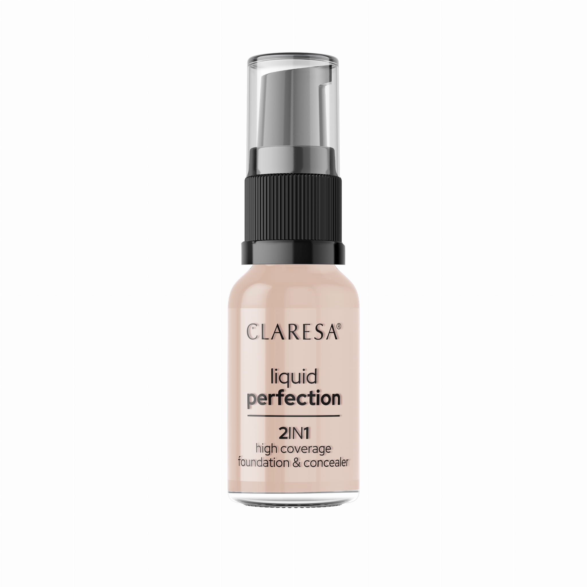 CLARESA 2W1 KOREKTOR I PODKŁAD KRYJĄCY LIQUID PERFECTION 103 COOL MEDIUM 18g